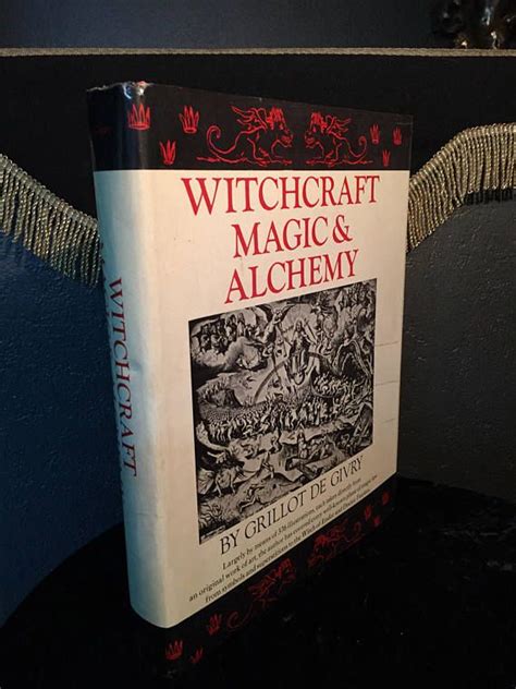 Witchcraft ghosts and alchemy book